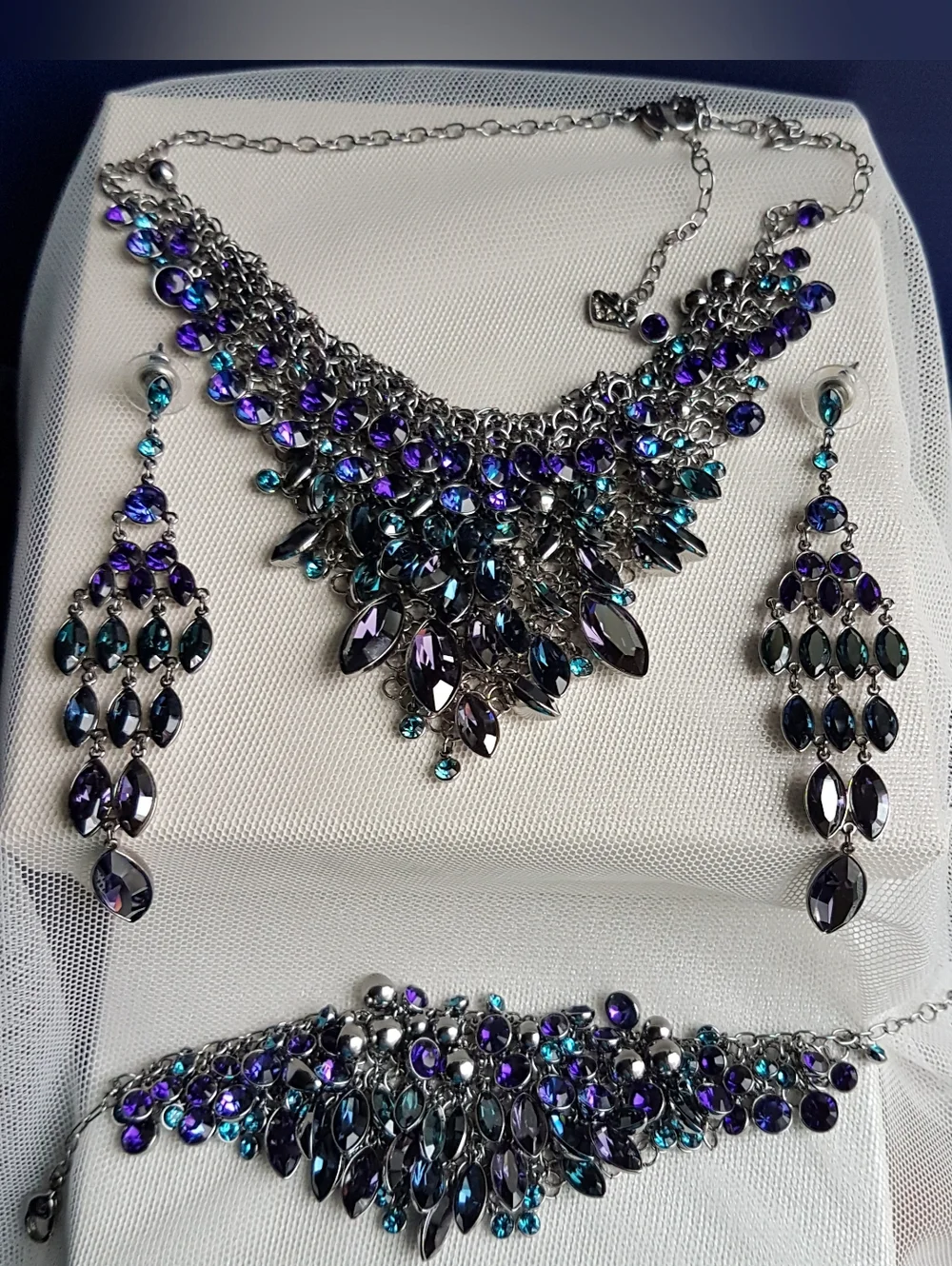 AUTHENTIC Swarovski Panache Statement Bracelet Vintage RARE - Picture 11 of 14